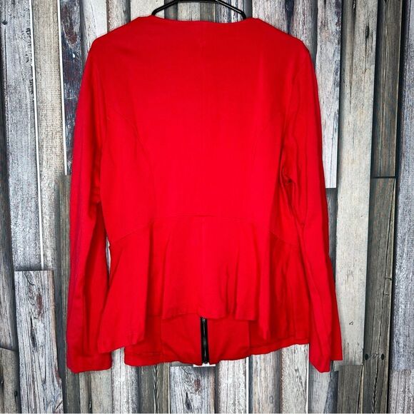🔸BUNDLE ONLY🔸|EUC| TORRID Full Zip Peplum Jacket - Picture 6 of 6